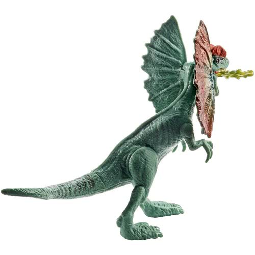 Mattel Jurassic World Basic Dinosaur Figures - Dilophosaurus FPF11 / FPF14 887961607529