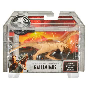 Mattel Jurassic World Βασικές Φιγούρες Δεινοσαύρων - Gallimimus FPF11 / FPF15 887961607499