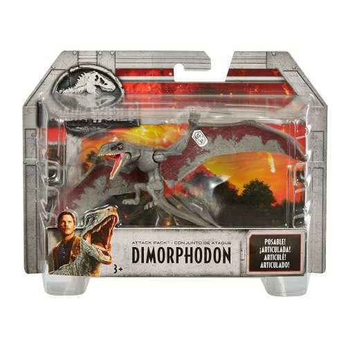 Mattel Jurassic World Basic Dinosaur Figures - Dimorphodon FPF11 / FPF16 887961607543