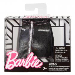 Mattel Barbie Fashions Φούστα Δερμάτινη Μαύρη FPH22 / FPH27 887961608076