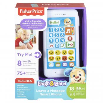 Mattel Laugh & Learn Εκπαιδευτικό Τηλέφωνο Με Τηλεφωνητή FPR24 887961615173