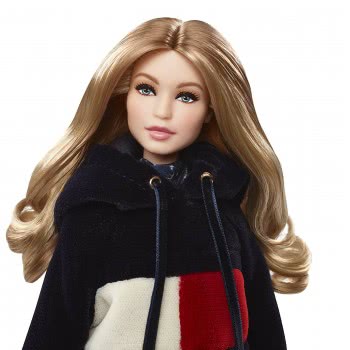 Mattel Barbie Tommy Hilfinger X Gigi (Black Label) Doll FPV63 887961617054