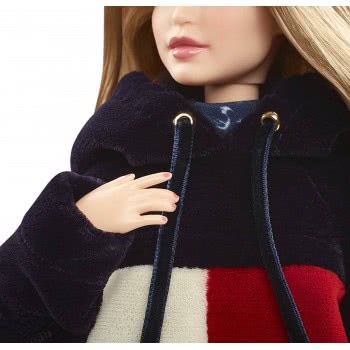 Mattel Barbie Tommy Hilfinger X Gigi (Black Label) Συλλεκτική Κούκλα FPV63 887961617054