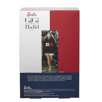 Mattel Barbie Tommy Hilfinger X Gigi (Black Label) Συλλεκτική Κούκλα FPV63 887961617054