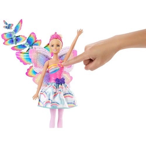Mattel Barbie Dreamtopia Flying Wings Fairy Doll FRB08 887961620269