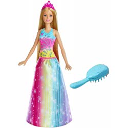 Mattel Barbie Dreamtopia Brush N Sparkle Princess FRB12 887961620320