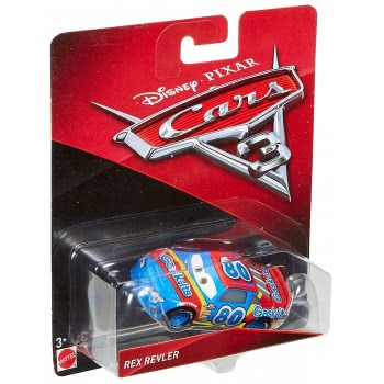 Mattel Disney/Pixar Cars 3 Rex Revler Vehicle(Gask-Its) Die-Cast DXV29 / DXV56 887961403442