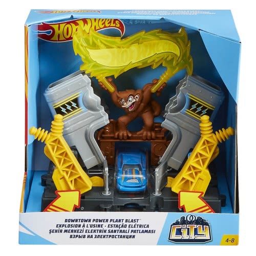 Mattel Hot Wheels City Downtown Power Plant Blast FRH28 / FRH31 887961625608