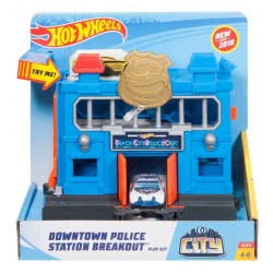 Mattel Hot Wheels City Downtown Police Station Breakout FRH28 / FRH33 887961625592