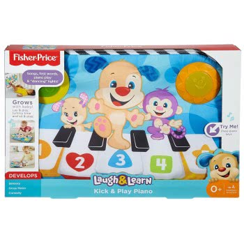 Mattel Παίζω Και Μαθαίνω Εκπαιδευτικό Μουσικό Μαλακό Πιανάκι Κούνιας FTN22 887961649789