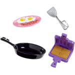 Mattel Barbie Αξεσουάρ Σεφ - Σκεύη Μαγειρικής Σετ Πρωϊνού FVL39 / FHP70 887961527001