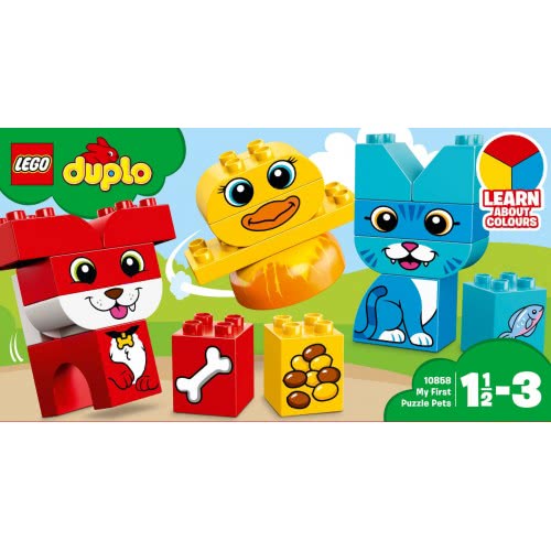 LEGO Duplo Τα Πρώτα Μου Κατοικίδια Σε Παζλ 10858 5702016110838