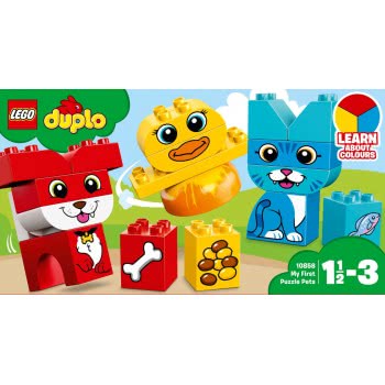 LEGO Duplo Τα Πρώτα Μου Κατοικίδια Σε Παζλ 10858 5702016110838