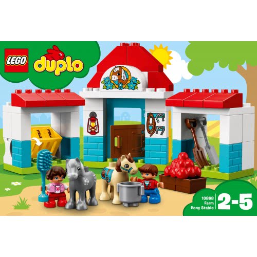 LEGO Duplo Στάβλος Των Πόνυ Της Φάρμας 10868 5702016117196