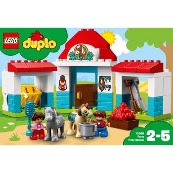 LEGO Duplo Στάβλος Των Πόνυ Της Φάρμας 10868 5702016117196
