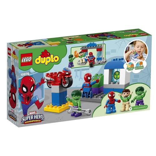 LEGO Duplo Marvel Super Heroes Περιπέτειες Του Σπάιντερ Μαν Και Του Χαλκ 10876 5702016111941