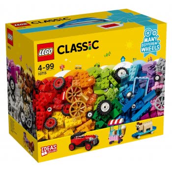 LEGO Classic Τουβλάκια Σε Ρόδες 10715 5702016111910