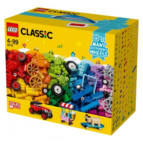LEGO Classic Τουβλάκια Σε Ρόδες 10715 5702016111910