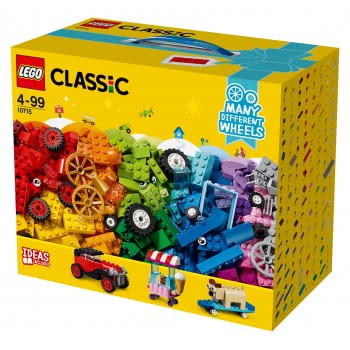 LEGO Classic Τουβλάκια Σε Ρόδες 10715 5702016111910