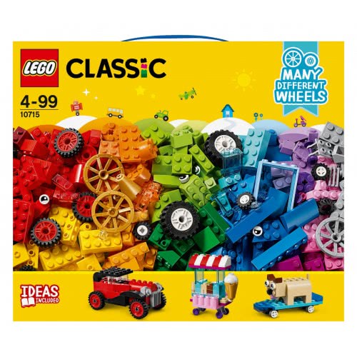 LEGO Classic Τουβλάκια Σε Ρόδες 10715 5702016111910
