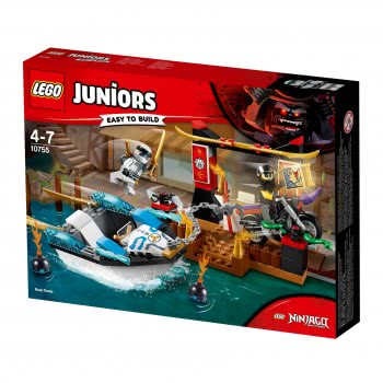 LEGO Juniors Καταδίωξη Με Νίντζα Σκάφος Του Ζέιν 10755 5702016117349