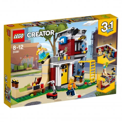 LEGO Creator Επεκτάσιμο Σπίτι Για Σκέιτ 31081 5702016092783