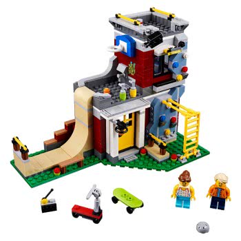 LEGO Creator Επεκτάσιμο Σπίτι Για Σκέιτ 31081 5702016092783