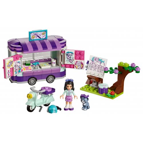 LEGO Friends Το Καλλιτεχνικό Σταντ Της Έμμα 41332 5702016077438