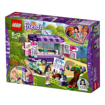 LEGO Friends Το Καλλιτεχνικό Σταντ Της Έμμα 41332 5702016077438