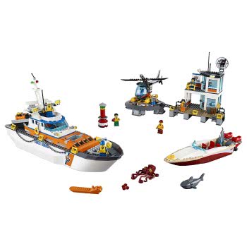 LEGO City Coast Guard Head Quarters 60167 5702015866415
