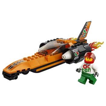 LEGO City Αυτοκίνητο Για Ρεκόρ Ταχύτητας 60178 5702016075168