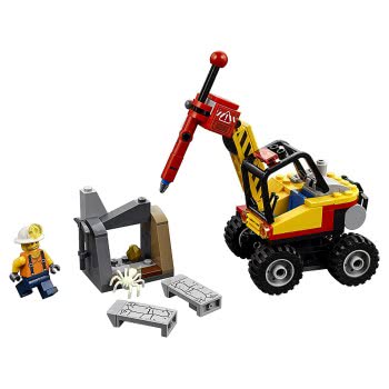 LEGO City Κομπρεσέρ Εξόρυξης Χρυσού 60185 5702016109511