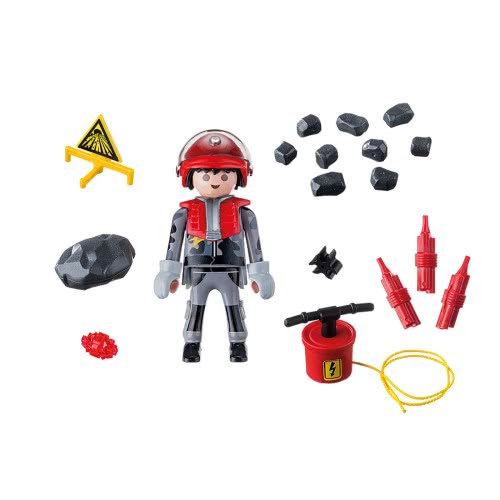 Playmobil Rock Blaster With Rubble 9092 4008789090928