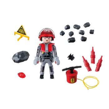 Playmobil Rock Blaster With Rubble 9092 4008789090928