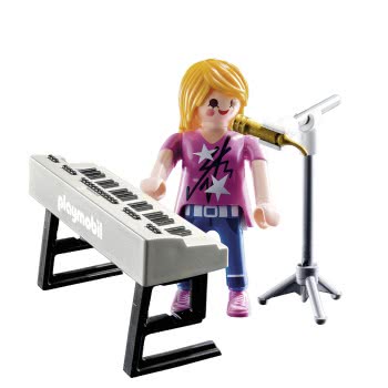 Playmobil Singer With Keyboard 9095 4008789090959