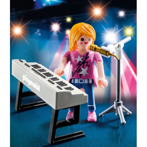 Playmobil Singer With Keyboard 9095 4008789090959