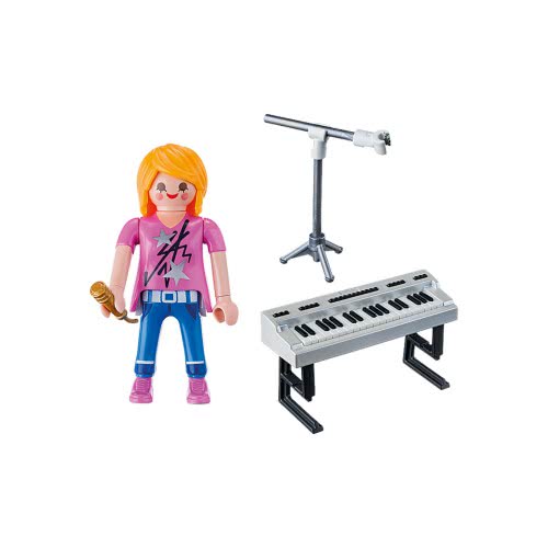 Playmobil Singer With Keyboard 9095 4008789090959