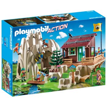 Playmobil Ορειβατική Καλύβα Και Βράχια Αναρρίχησης 9126 4008789091260