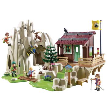 Playmobil Rock Climbers With Cabin 9126 4008789091260