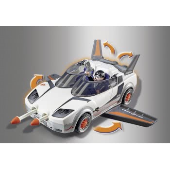 Playmobil Agent P. With Racer 9252 4008789092526