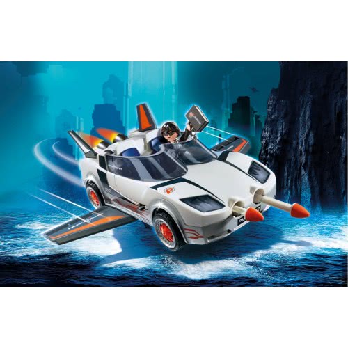 Playmobil Agent P. With Racer 9252 4008789092526