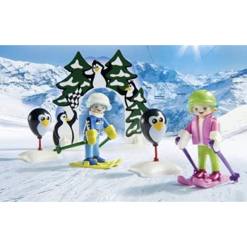 Playmobil Εκπαιδευτής Σκι Με Παιδάκια 9282 4008789092823