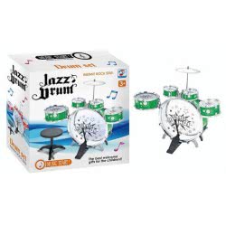 Toys-shop Choice Jazz Drum Set Instant Rockstar With Stool JM022570 5262088225705
