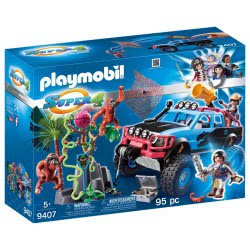 Playmobil Monster Truck With Alex And Rock Brock 9407 4008789094070