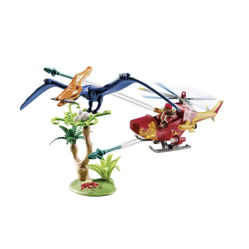 Playmobil Adventure Copter With Pterodactyl 9430 4008789094308