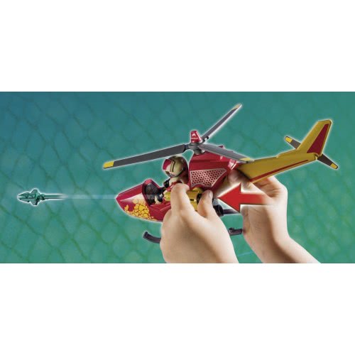 Playmobil Adventure Copter With Pterodactyl 9430 4008789094308