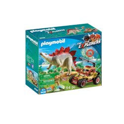 Playmobil Explorer Vehicle With Stegosaurus 9432 4008789094322