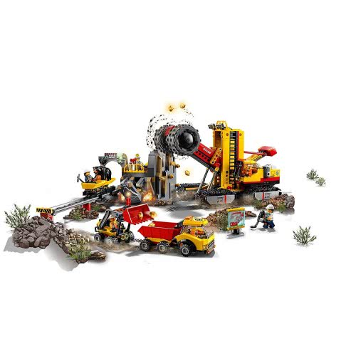 LEGO City Εγκατάσταση Ειδικών Εξόρυξης Χρυσού 60188 5702016109535