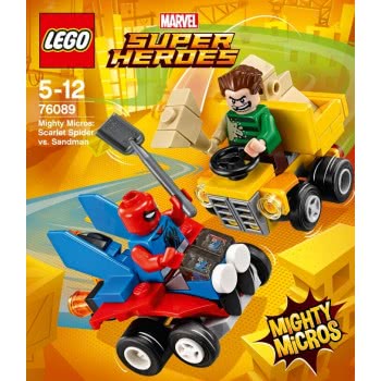 LEGO Marvel Super Heroes Mighty Micros: Σκάρλετ Σπάιντερ Εναντίον Σάντμαν 76089 5702016110524