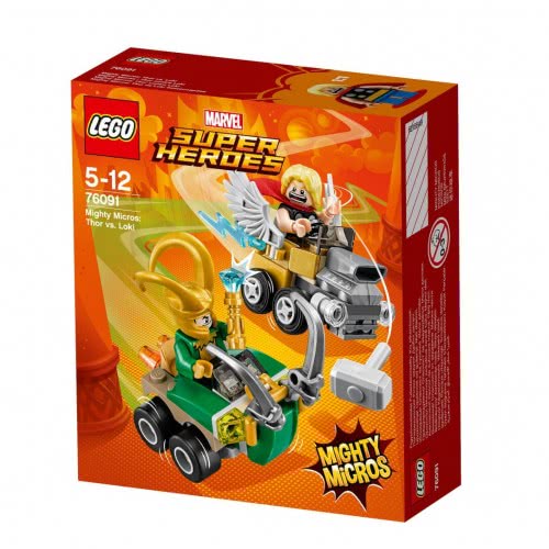 LEGO Marvel Super Heroes Mighty Micros: Θορ Εναντίον Λόκι 76091 5702016110500